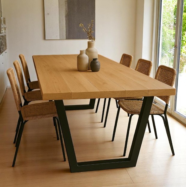 Mesa Ankara Alamo Lustre Petiribí - Imagen 2