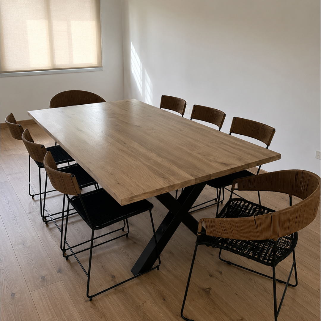 Mesa Bruselas Alamo Lustre Petiribí